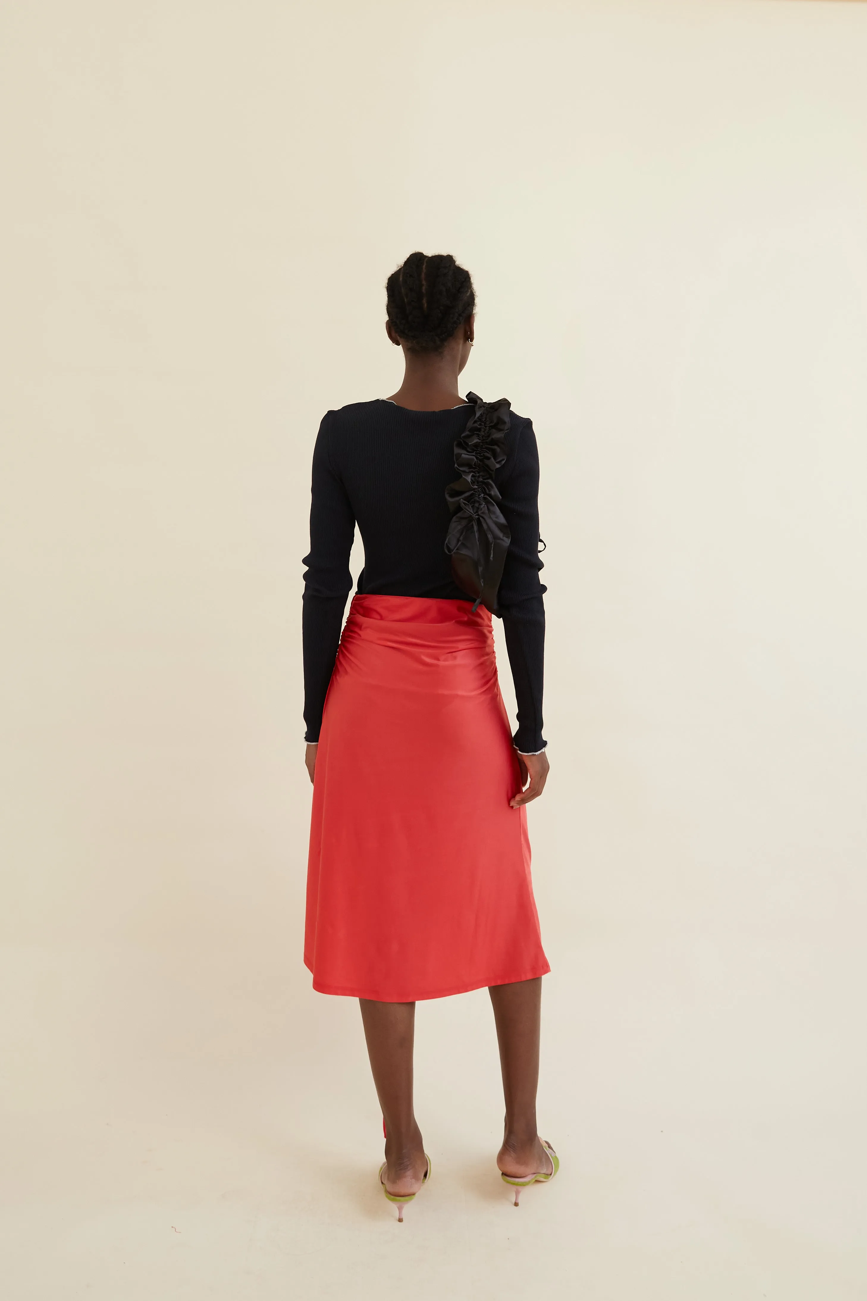 Agathe Skirt Red