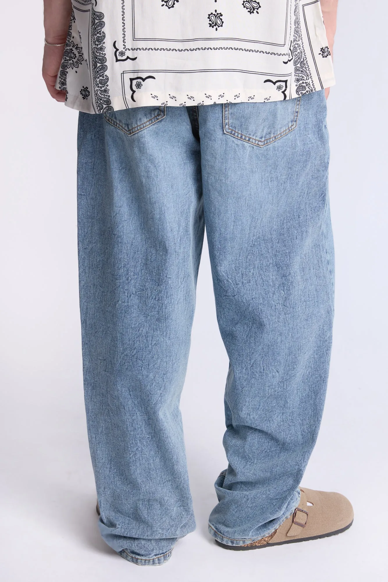 Arsenic Mens MSW Baggy Rigid Jeans