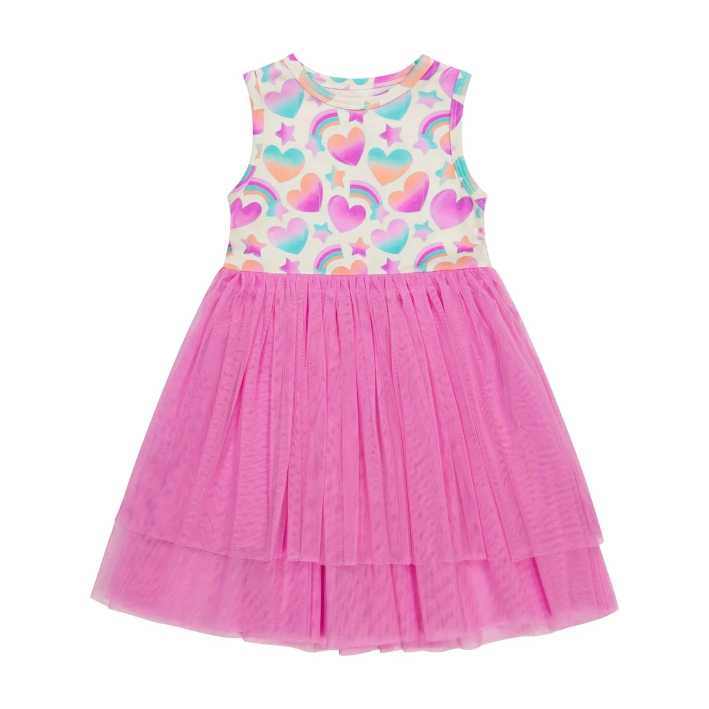 Bird & Bean Bamboo Tulle Dress - True Love