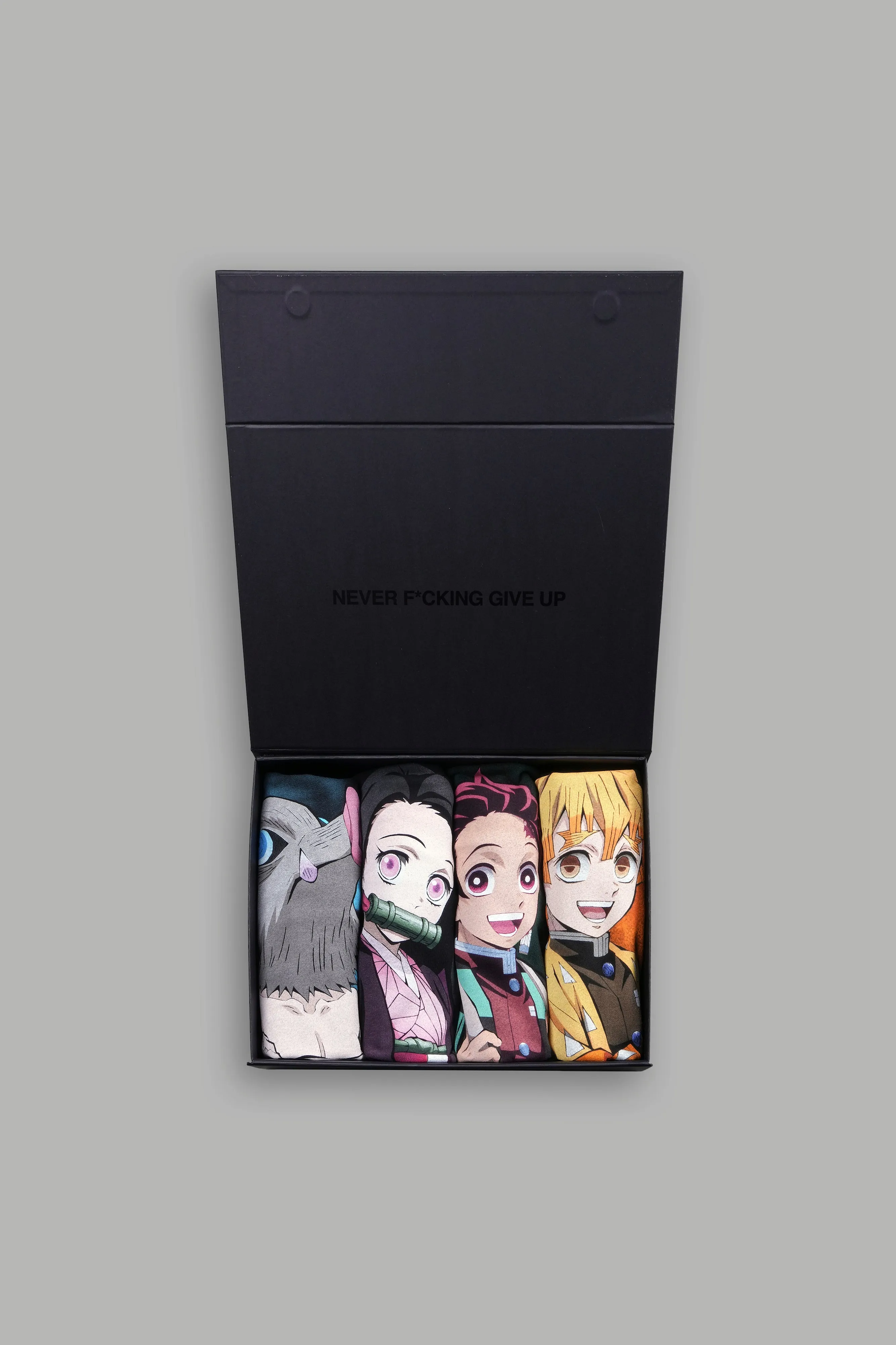 Demon Slayer "Side By Side" Tee Box Set in Black