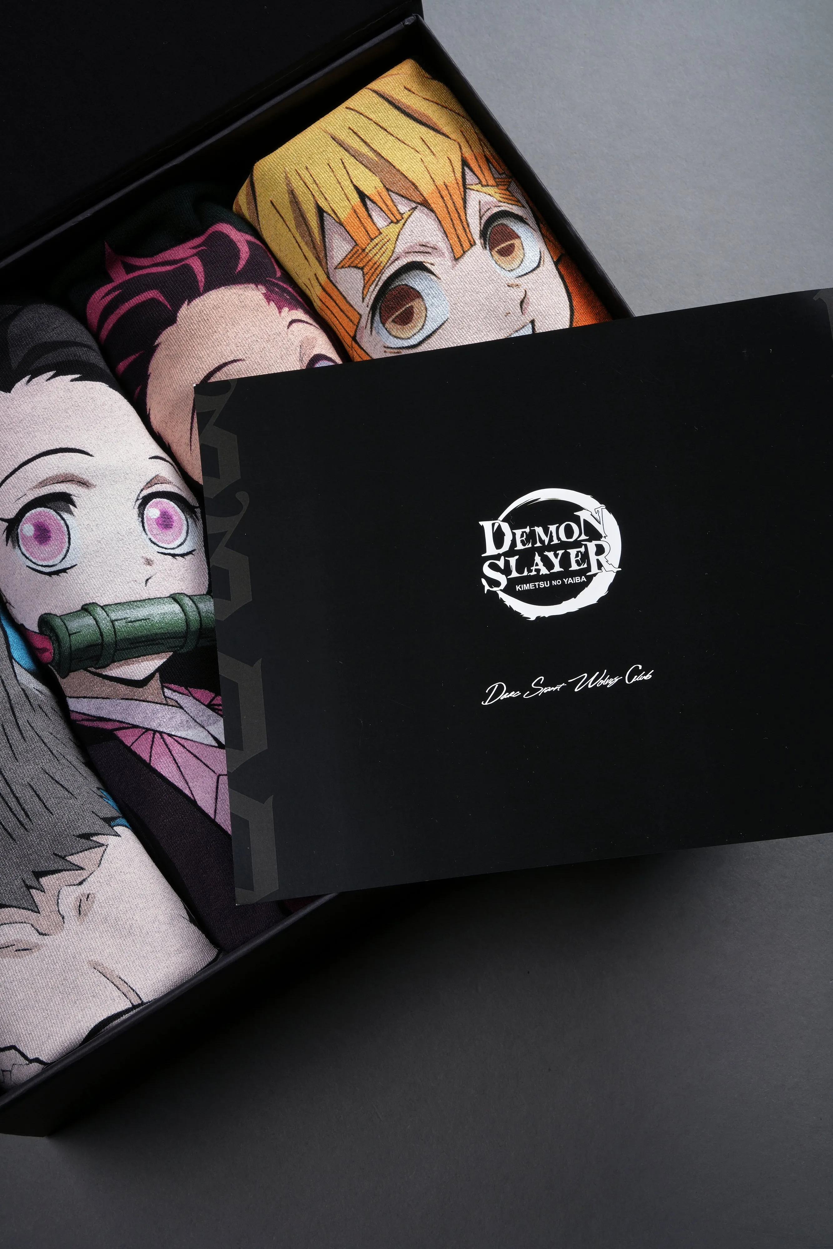 Demon Slayer "Side By Side" Tee Box Set in Black