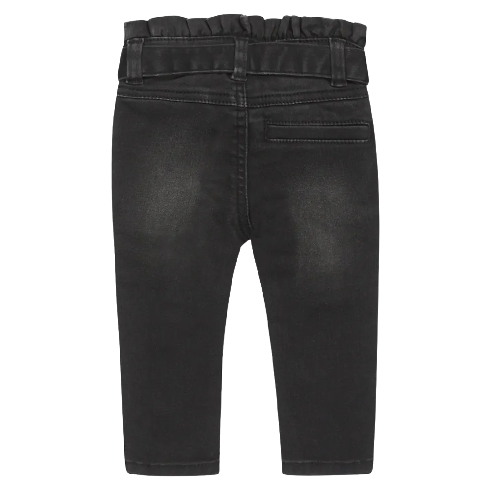 Dirkje Jeans - Paperbag style Black