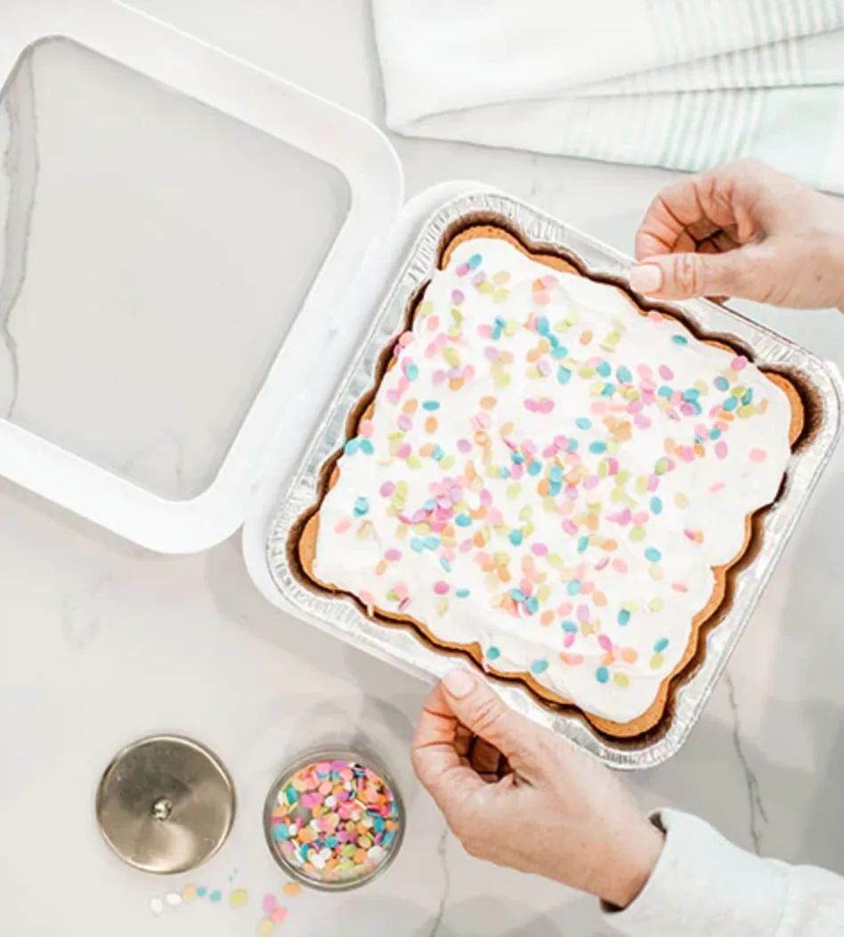 FANCY PANZ - 8X8 WHITE WITH SPOON