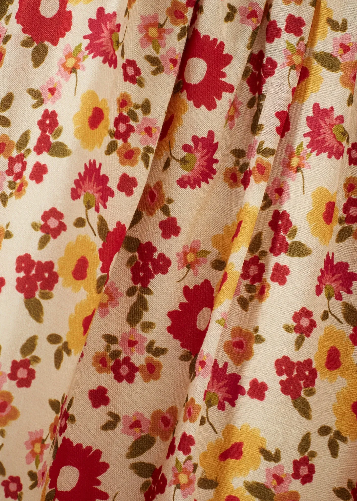 IBERA BABY GIRL'S COTTON DRESS - VINTAGE FLORAL