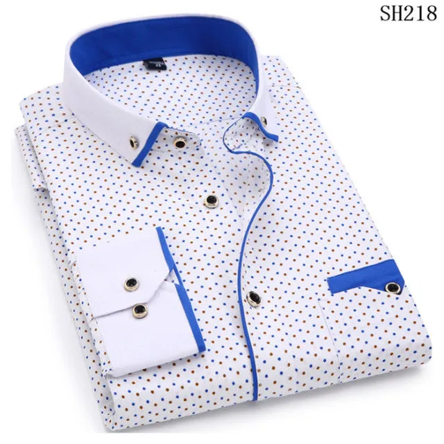 Men Casual Fashion Printed Shirt