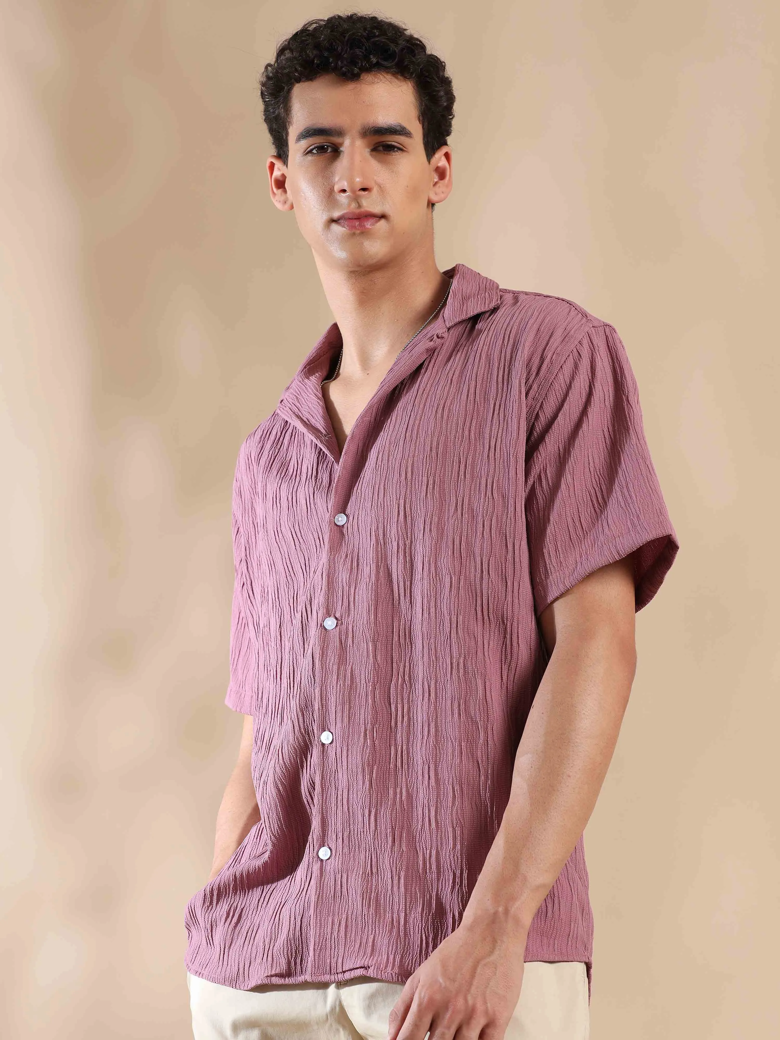 Pink Sands Paradise Popcorn Shirt