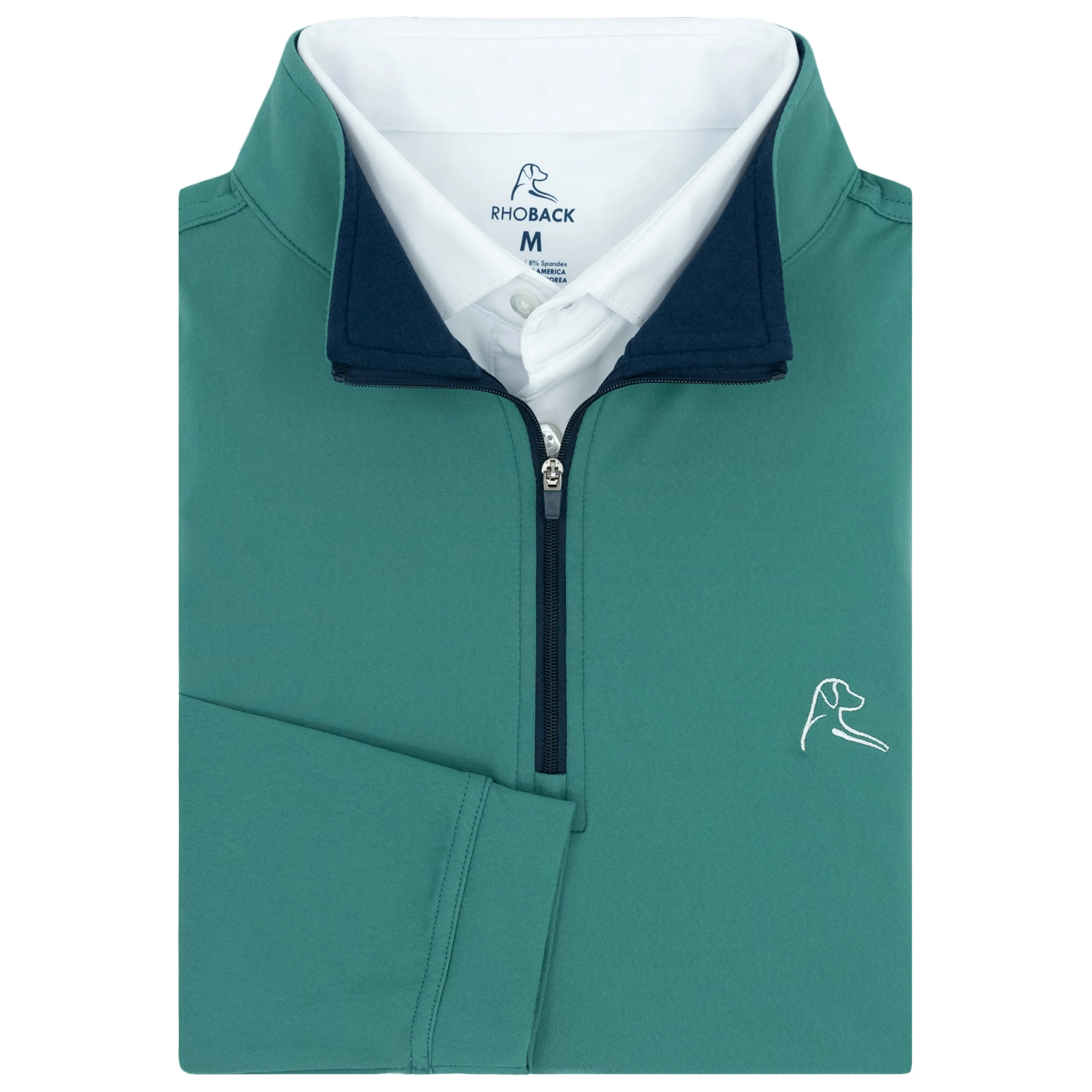 Solid Performance Q-Zip | Solid - Leaf Green