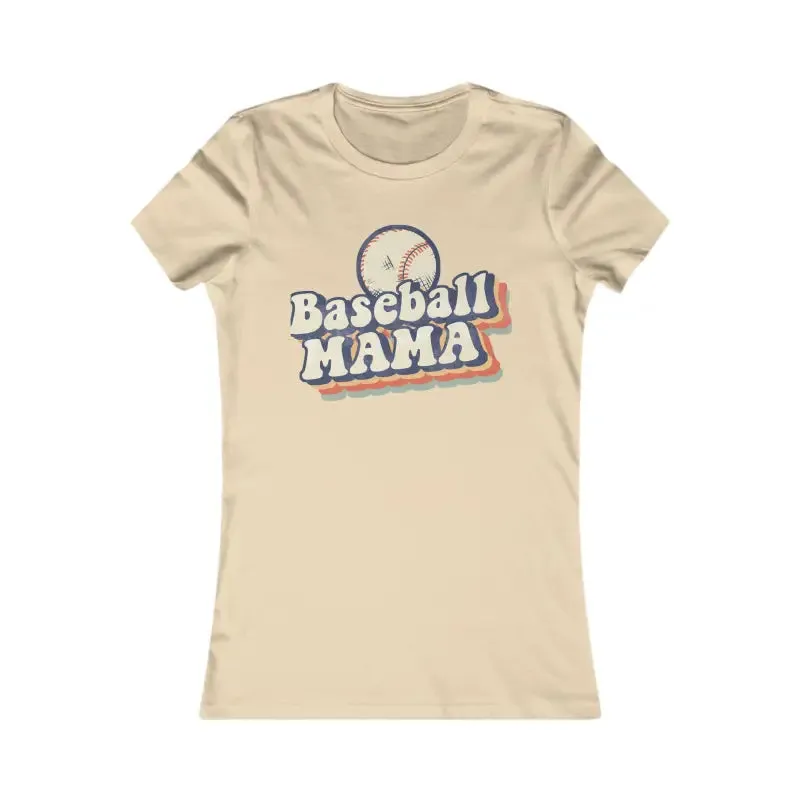 Stylish Baseball Mama Women's Tee