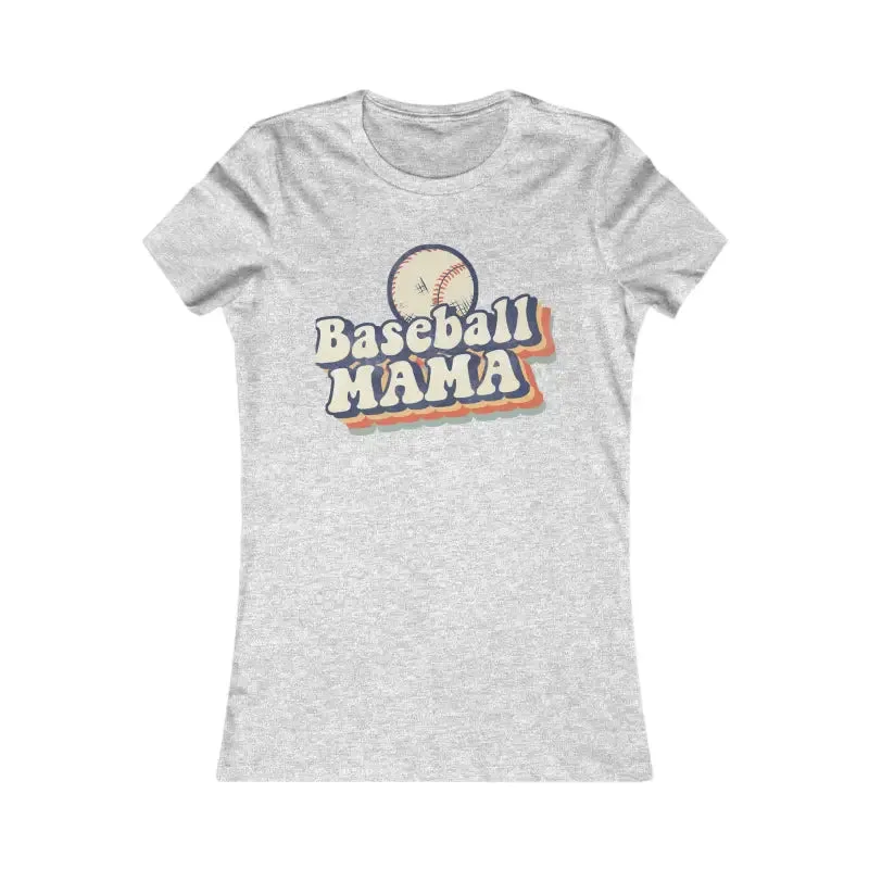 Stylish Baseball Mama Women's Tee
