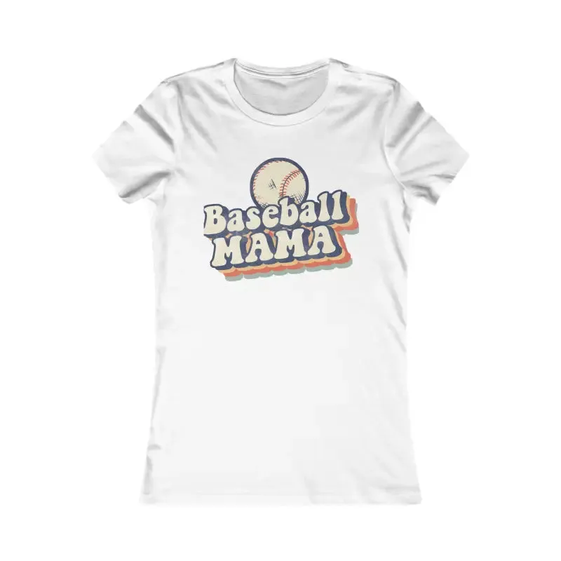 Stylish Baseball Mama Women's Tee