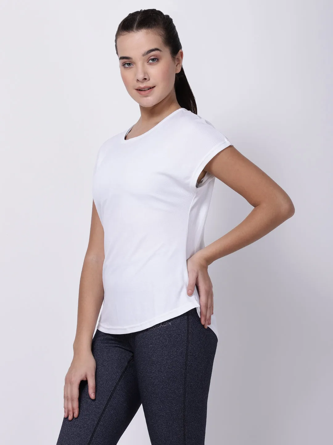 White Mesh I-Like-It-Cool Tee